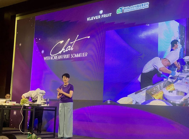 3-1-17046230979201833852029 Bà Hyangran Jo giới thiệu cách chế biến món tráng miệng trái cây tươi